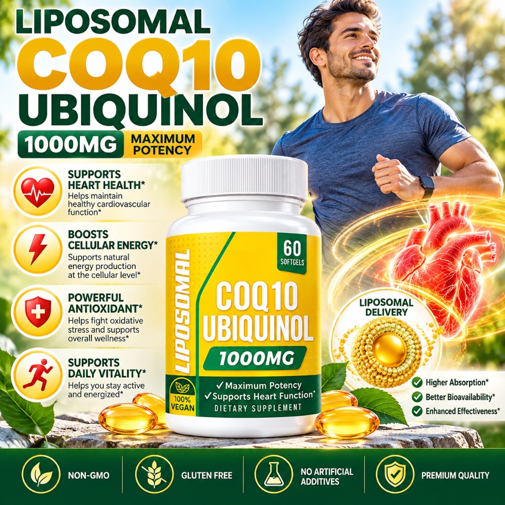 Coq10 Ubiquinol Softgel - CoQ10 Ubiquinolo in Softgel | 1000