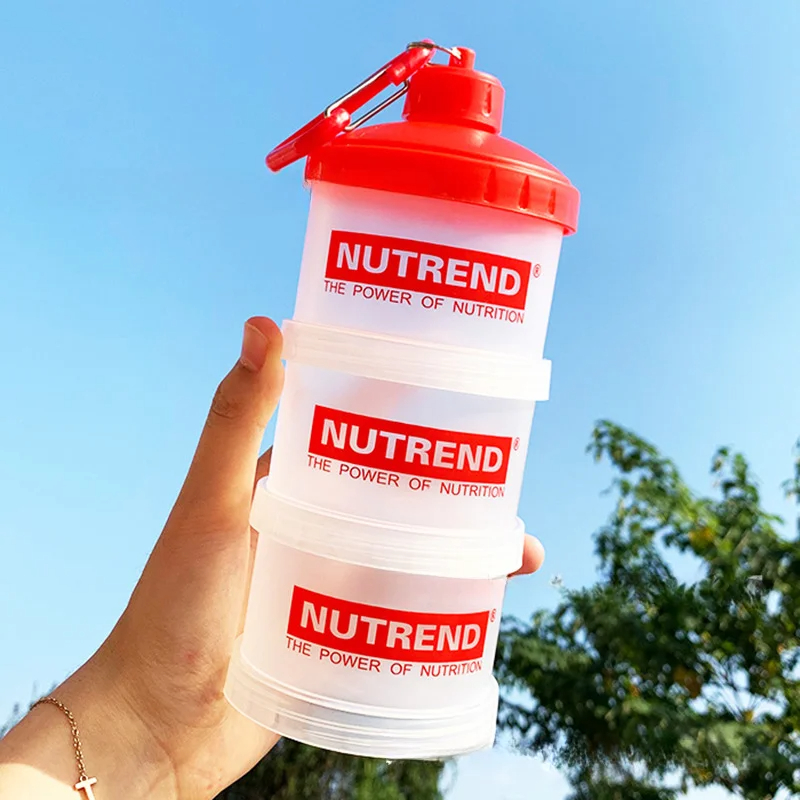 Nutrition And Fitness - Scatola portatile per proteine in polvere